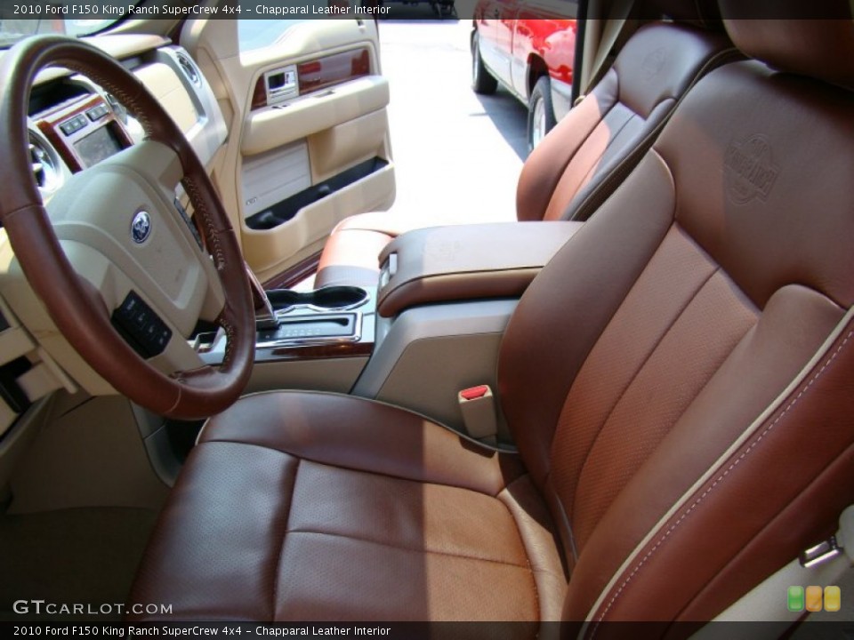 Chapparal Leather Interior Photo for the 2010 Ford F150 King Ranch SuperCrew 4x4 #53796727