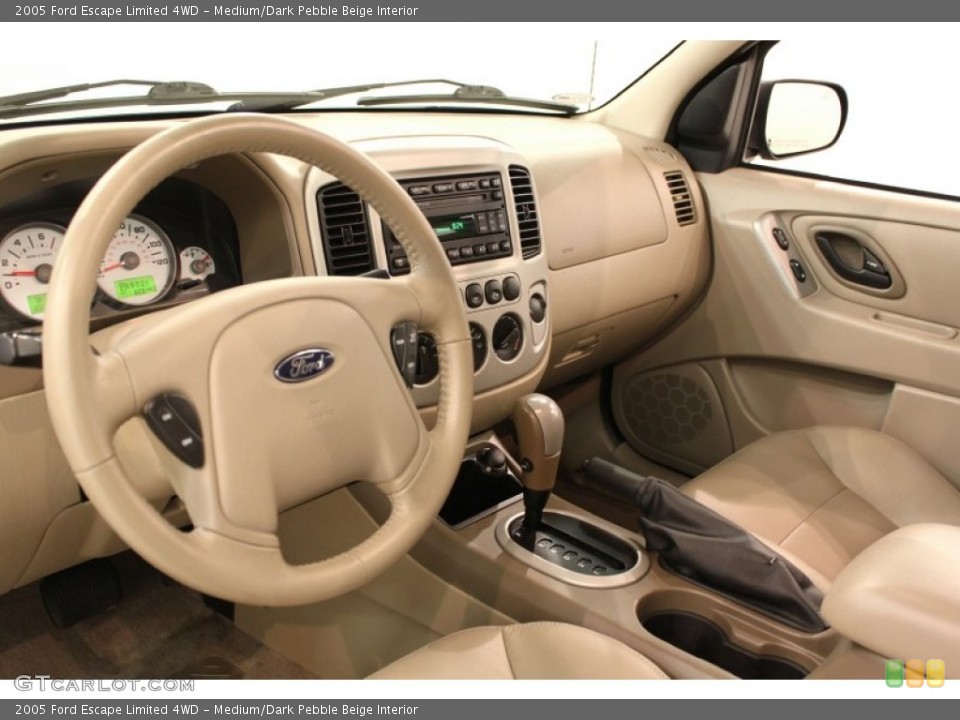 Medium/Dark Pebble Beige Interior Photo for the 2005 Ford Escape Limited 4WD #53798767