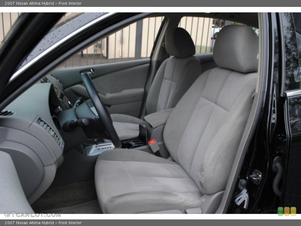 Frost Interior Photo for the 2007 Nissan Altima Hybrid #53799383