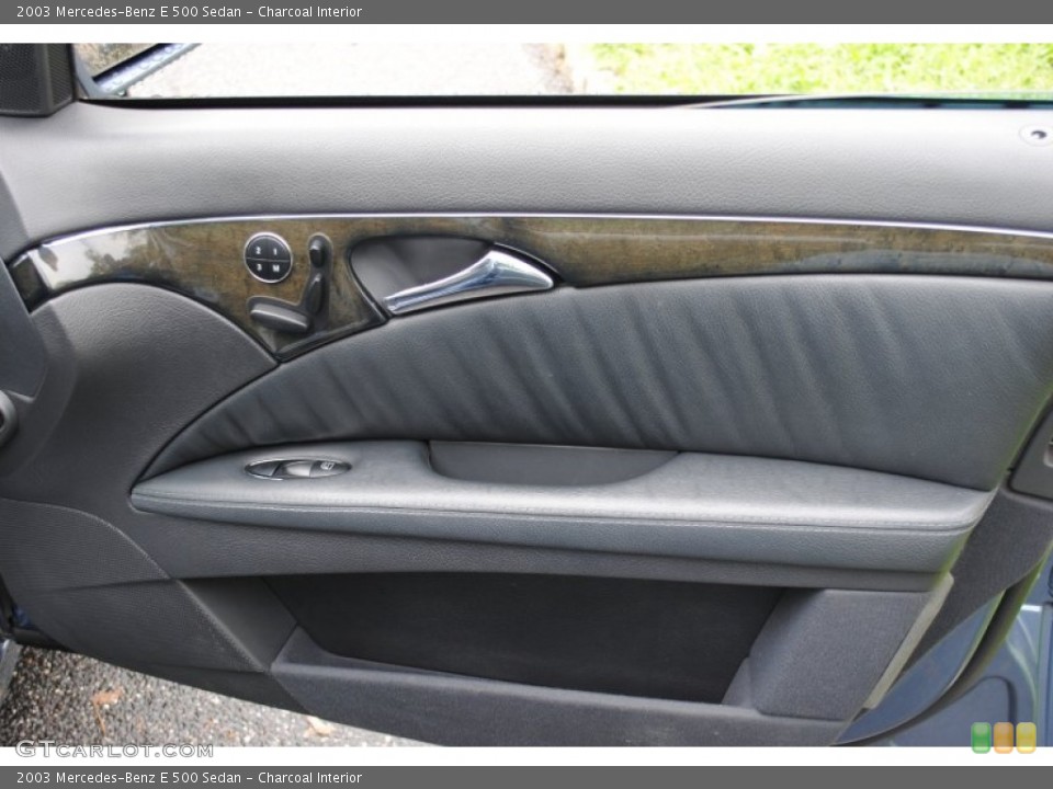 Charcoal Interior Door Panel for the 2003 Mercedes-Benz E 500 Sedan #53800435