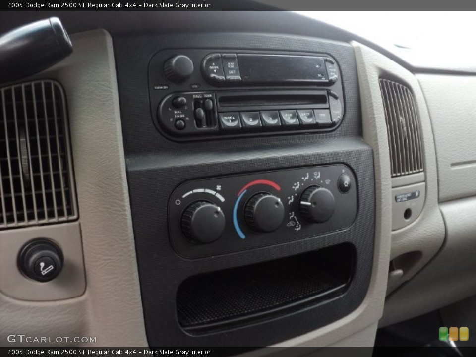 Dark Slate Gray Interior Audio System for the 2005 Dodge Ram 2500 ST Regular Cab 4x4 #53800688
