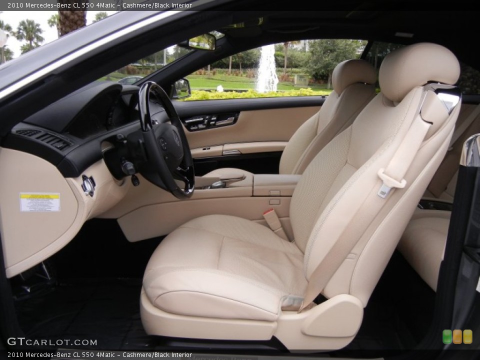 Cashmere/Black Interior Photo for the 2010 Mercedes-Benz CL 550 4Matic #53801329