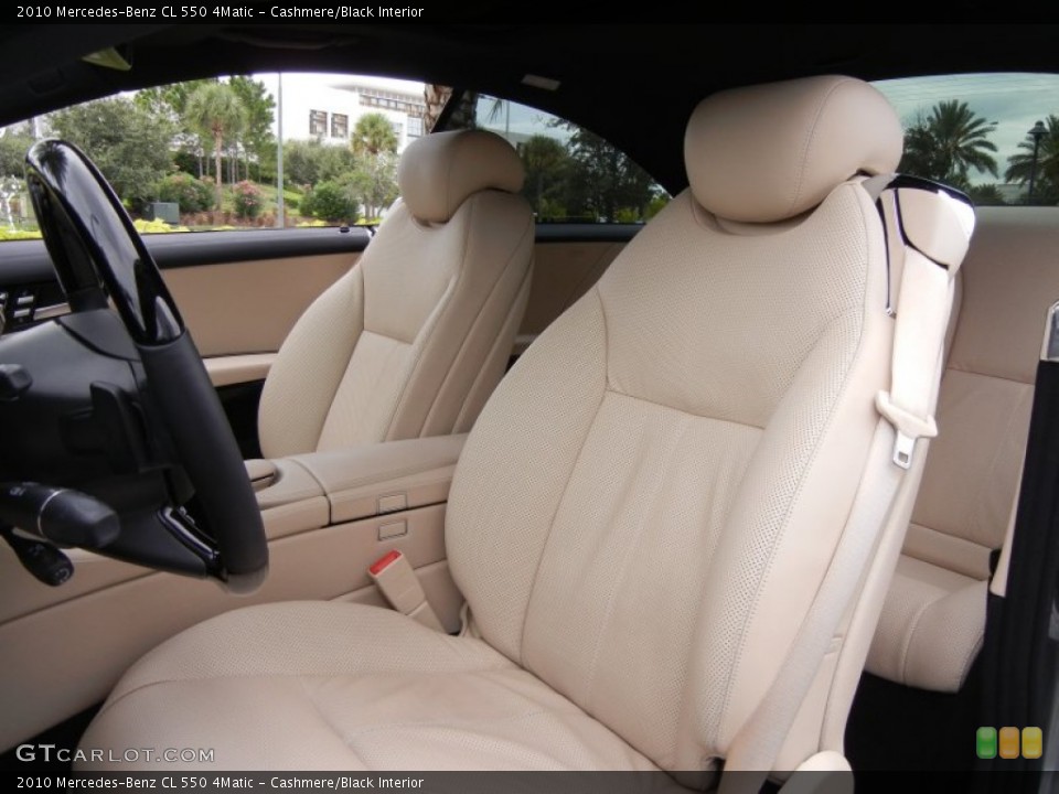 Cashmere/Black Interior Photo for the 2010 Mercedes-Benz CL 550 4Matic #53801341