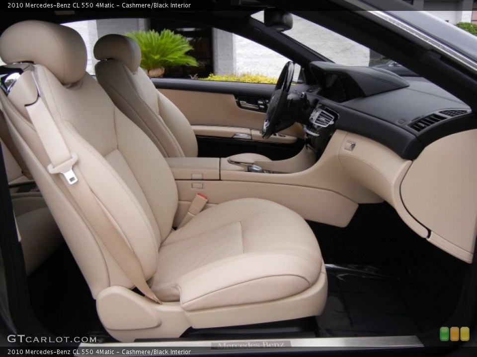 Cashmere/Black Interior Photo for the 2010 Mercedes-Benz CL 550 4Matic #53801404
