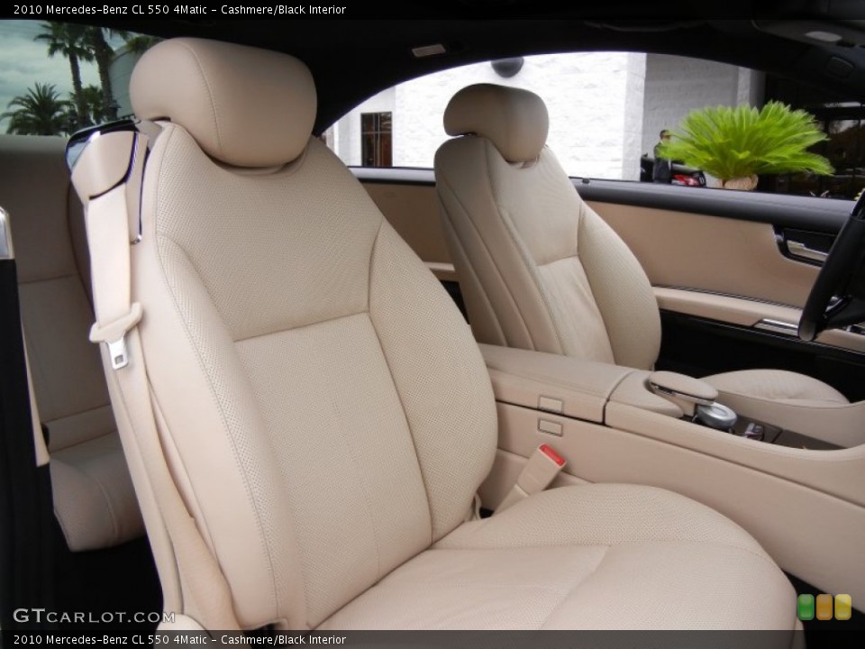 Cashmere/Black Interior Photo for the 2010 Mercedes-Benz CL 550 4Matic #53801416