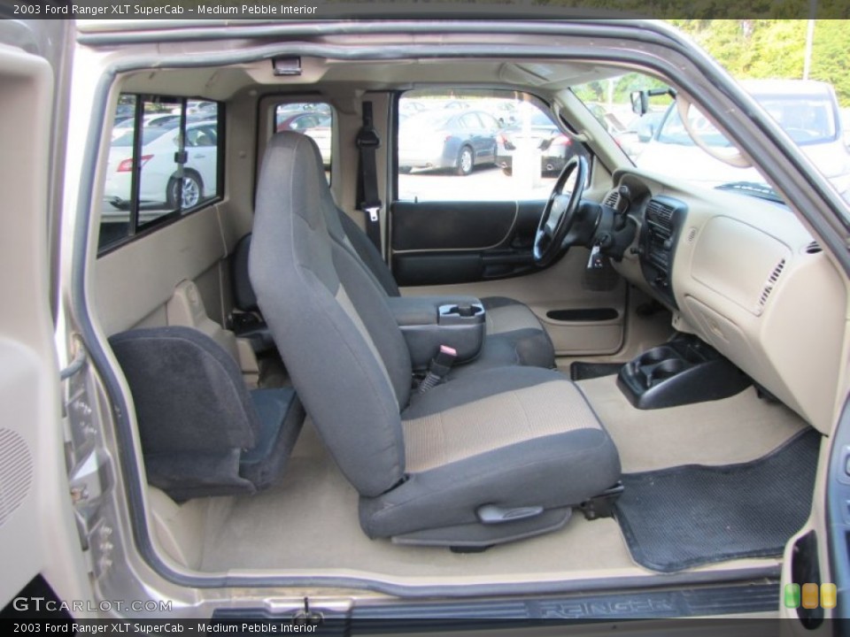 Medium Pebble Interior Photo for the 2003 Ford Ranger XLT SuperCab #53802889