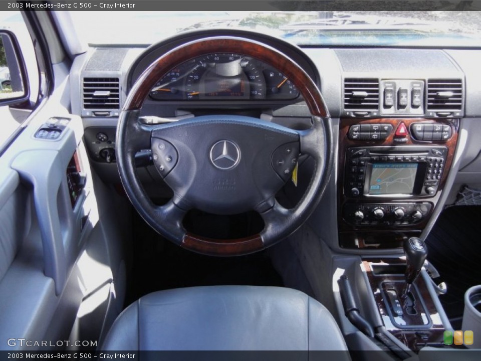 Gray Interior Dashboard for the 2003 Mercedes-Benz G 500 #53803381