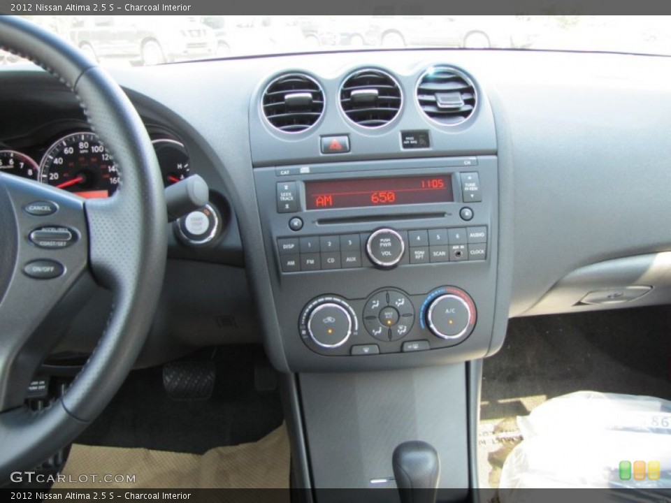 Charcoal Interior Controls for the 2012 Nissan Altima 2.5 S #53803993