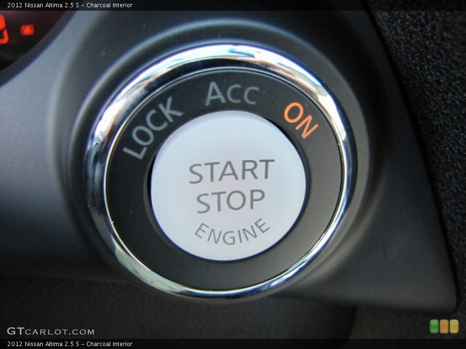 Charcoal Interior Controls for the 2012 Nissan Altima 2.5 S #53804032