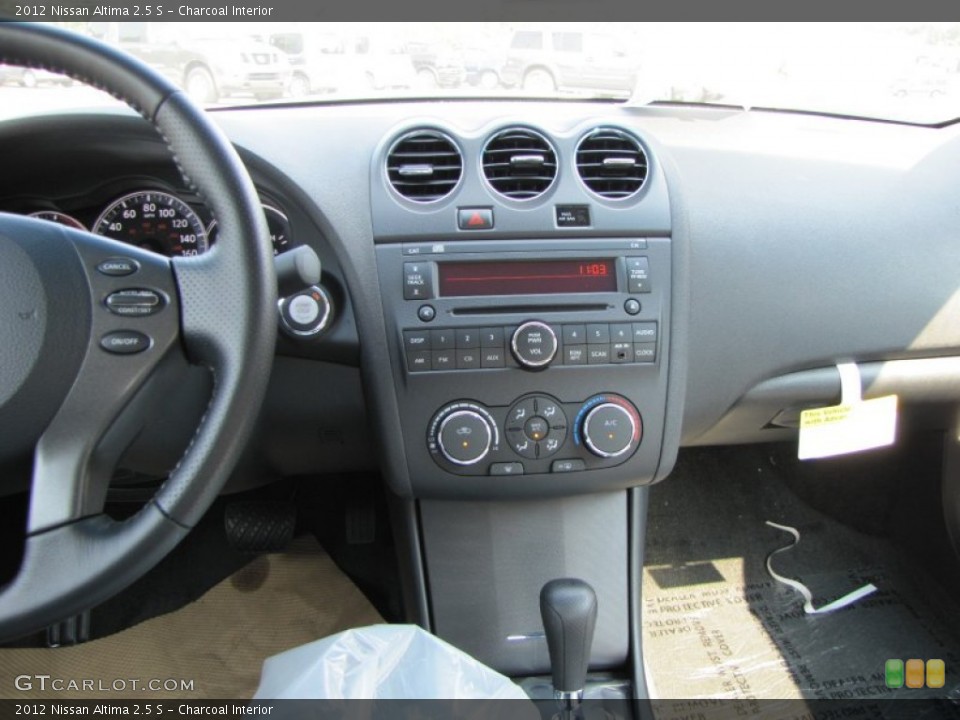Charcoal Interior Controls for the 2012 Nissan Altima 2.5 S #53804121
