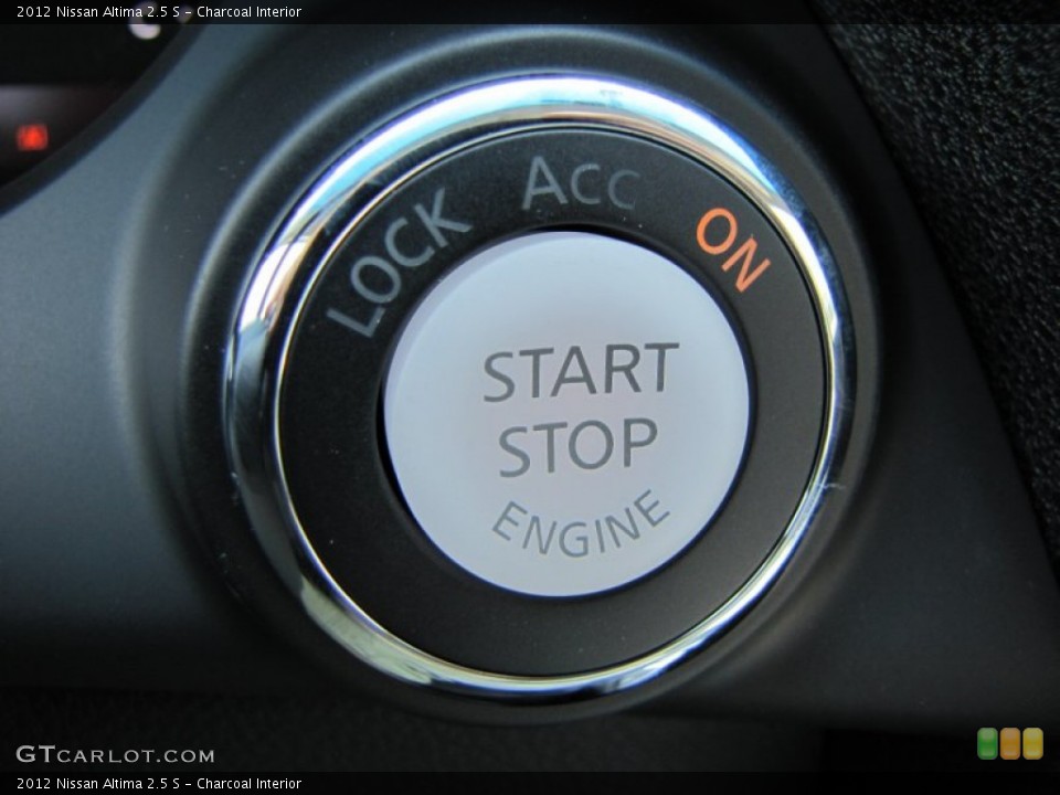 Charcoal Interior Controls for the 2012 Nissan Altima 2.5 S #53804155