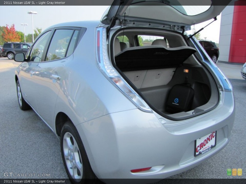 Light Gray Interior Trunk for the 2011 Nissan LEAF SL #53804590