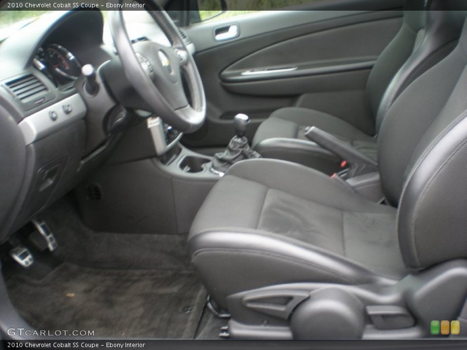 Ebony Interior Photo for the 2010 Chevrolet Cobalt SS Coupe #53807572