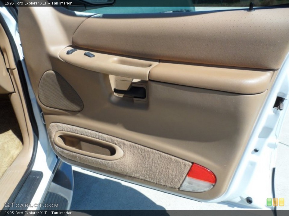 Tan Interior Door Panel for the 1995 Ford Explorer XLT #53808361