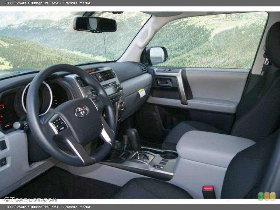 Graphite Interior Photo for the 2011 Toyota 4Runner Trail 4x4 #53810281