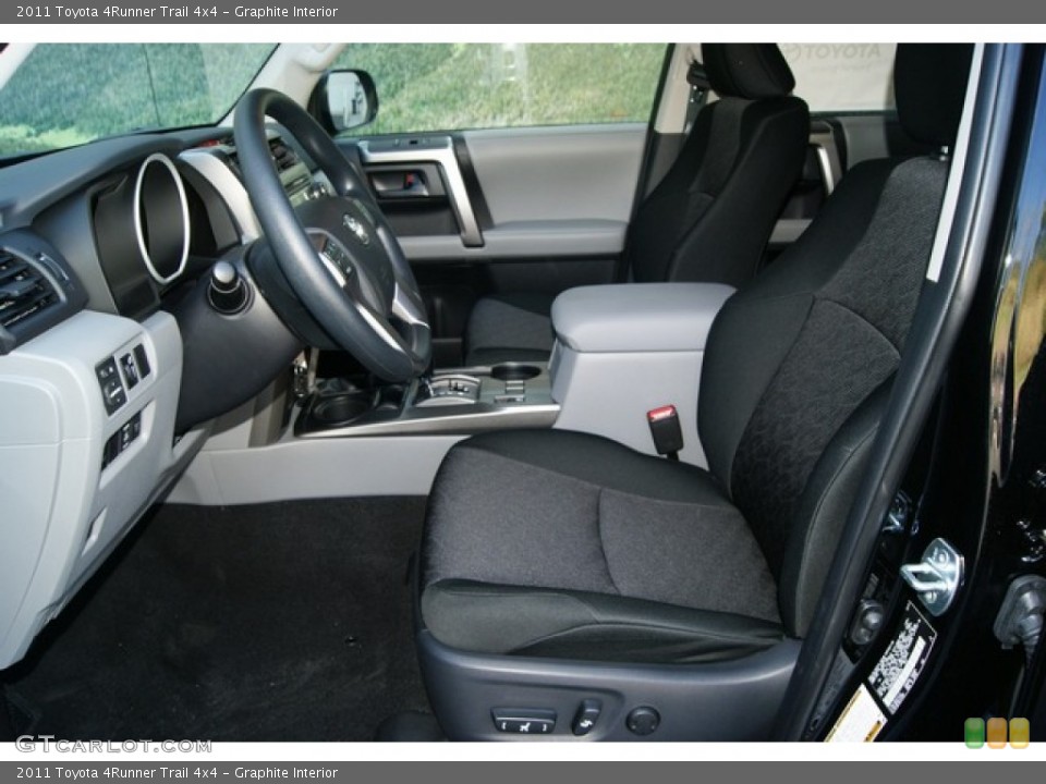 Graphite Interior Photo for the 2011 Toyota 4Runner Trail 4x4 #53810284