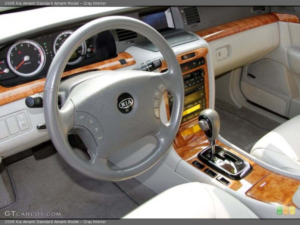 Gray Interior Photo for the 2006 Kia Amanti  #53810728