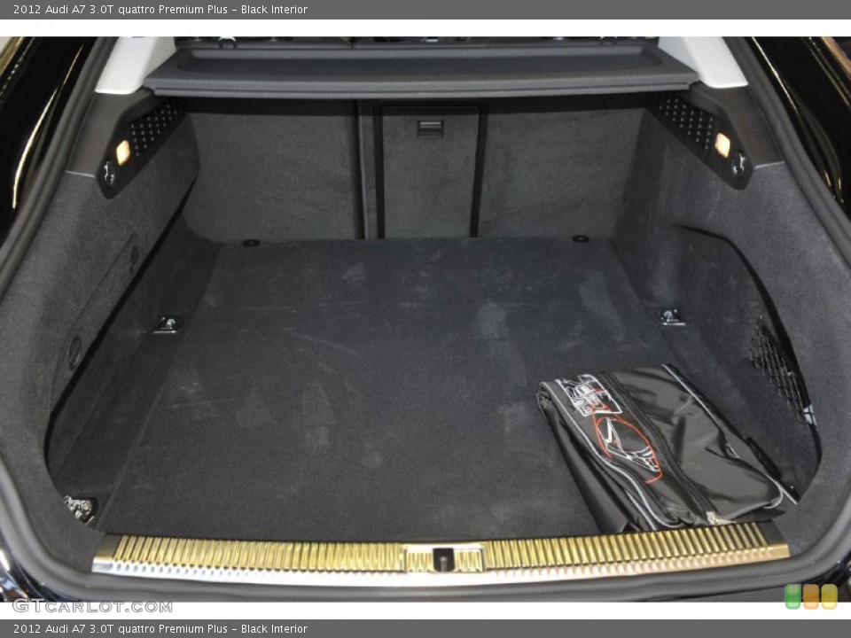Black Interior Trunk for the 2012 Audi A7 3.0T quattro Premium Plus #53812699