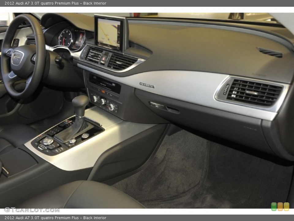 Black Interior Dashboard for the 2012 Audi A7 3.0T quattro Premium Plus #53812714