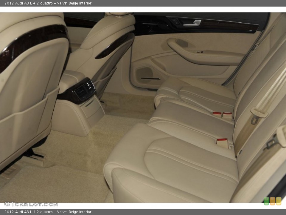 Velvet Beige Interior Photo for the 2012 Audi A8 L 4.2 quattro #53812993