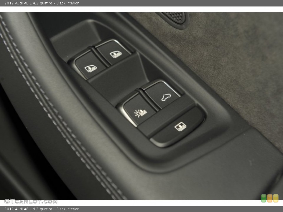 Black Interior Controls for the 2012 Audi A8 L 4.2 quattro #53813479