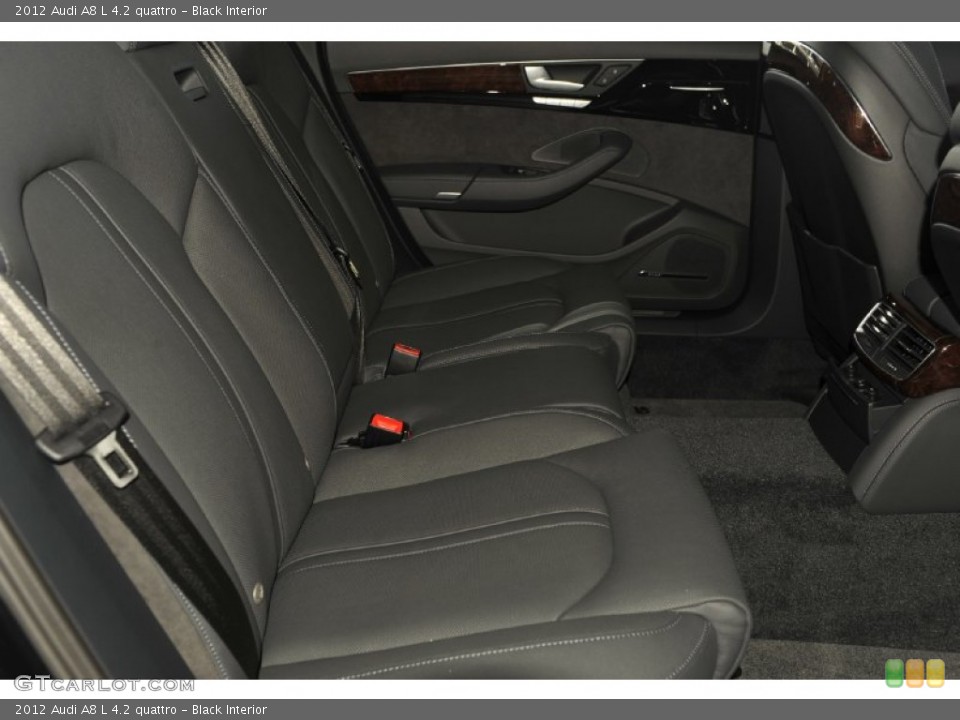 Black Interior Photo for the 2012 Audi A8 L 4.2 quattro #53813491
