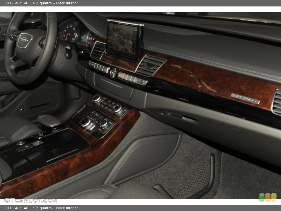 Black Interior Dashboard for the 2012 Audi A8 L 4.2 quattro #53813521