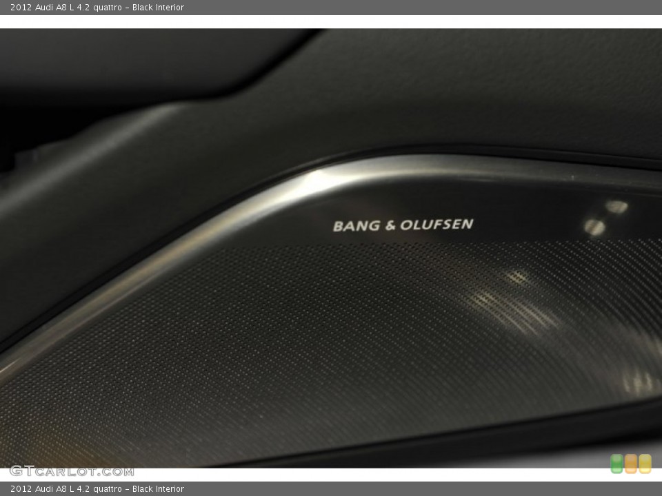 Black Interior Audio System for the 2012 Audi A8 L 4.2 quattro #53813623