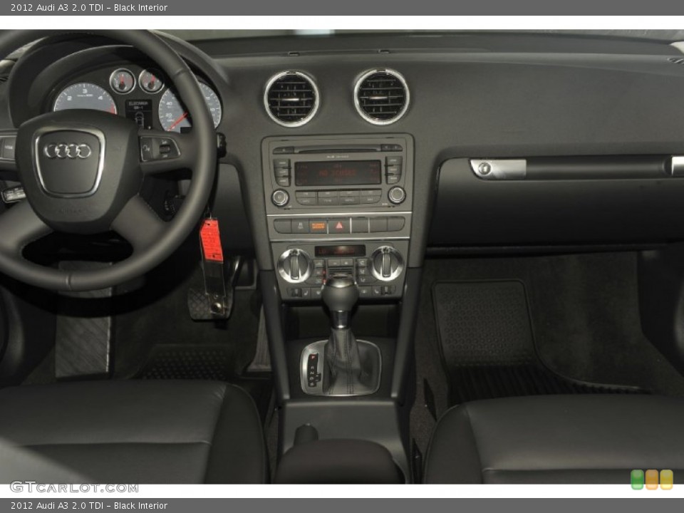 Black Interior Dashboard for the 2012 Audi A3 2.0 TDI #53814934