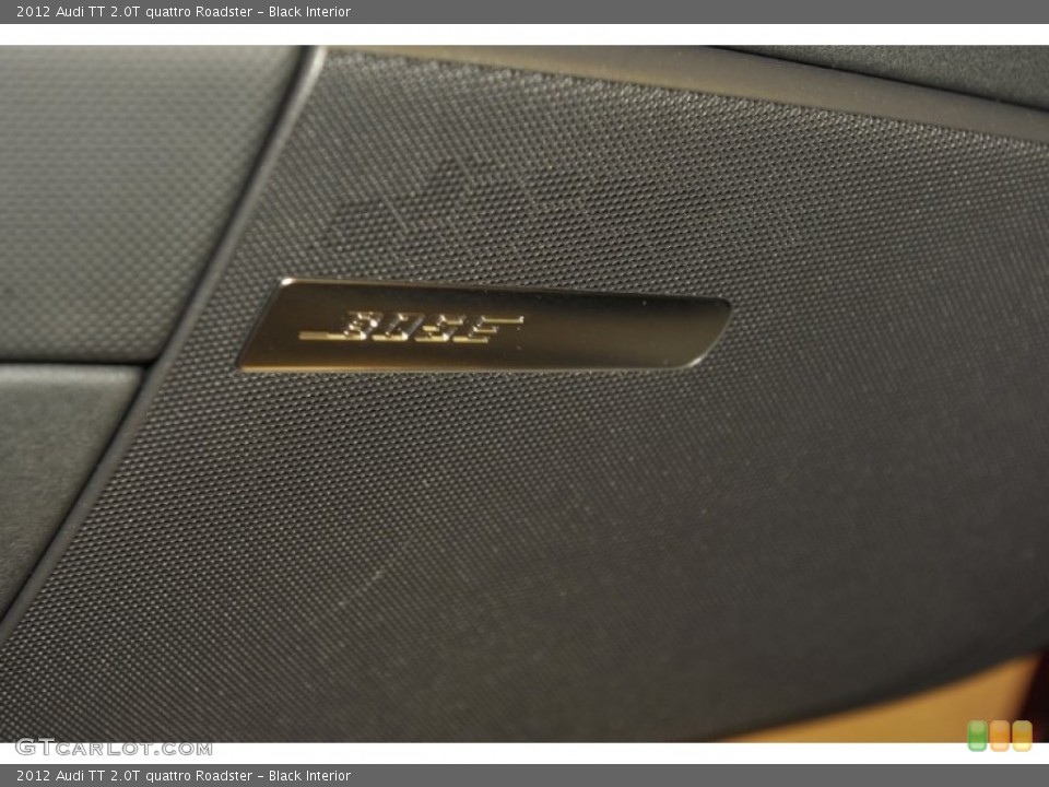 Black Interior Audio System for the 2012 Audi TT 2.0T quattro Roadster #53815952