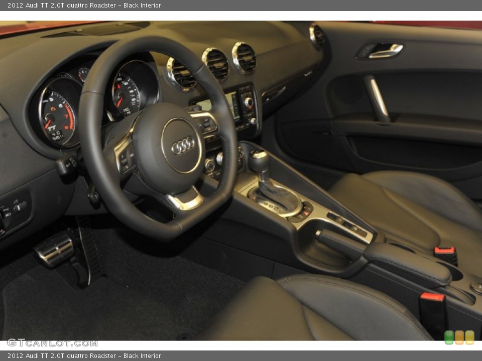 Black Interior Photo for the 2012 Audi TT 2.0T quattro Roadster #53815967
