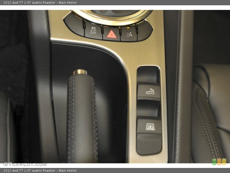 Black Interior Controls for the 2012 Audi TT 2.0T quattro Roadster #53815988