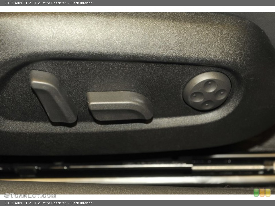 Black Interior Controls for the 2012 Audi TT 2.0T quattro Roadster #53816093