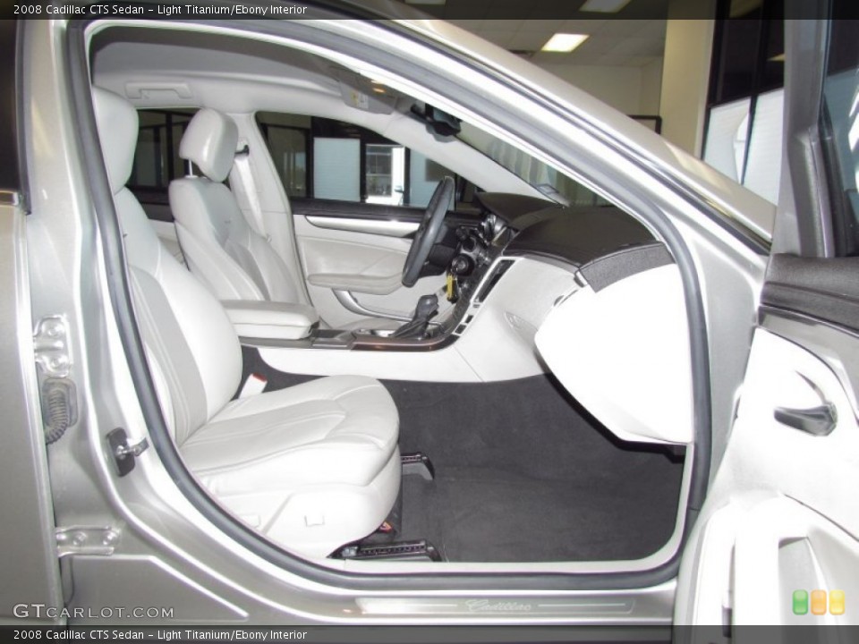 Light Titanium/Ebony Interior Photo for the 2008 Cadillac CTS Sedan #53816360