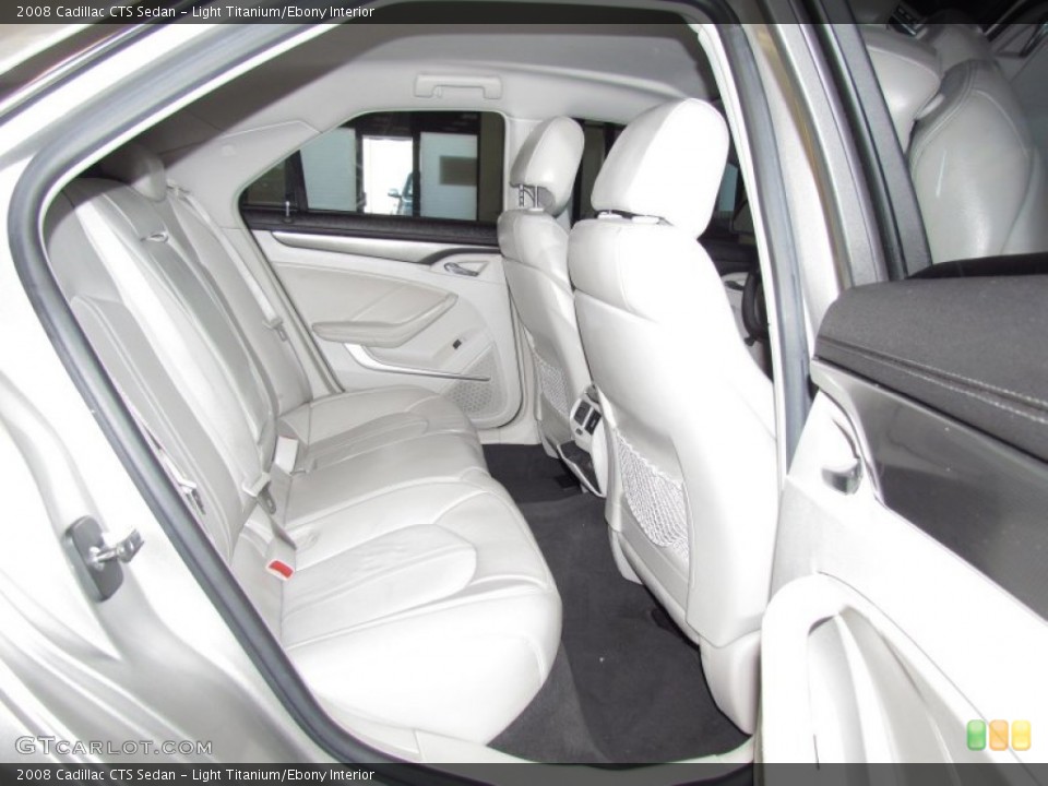 Light Titanium/Ebony Interior Photo for the 2008 Cadillac CTS Sedan #53816366