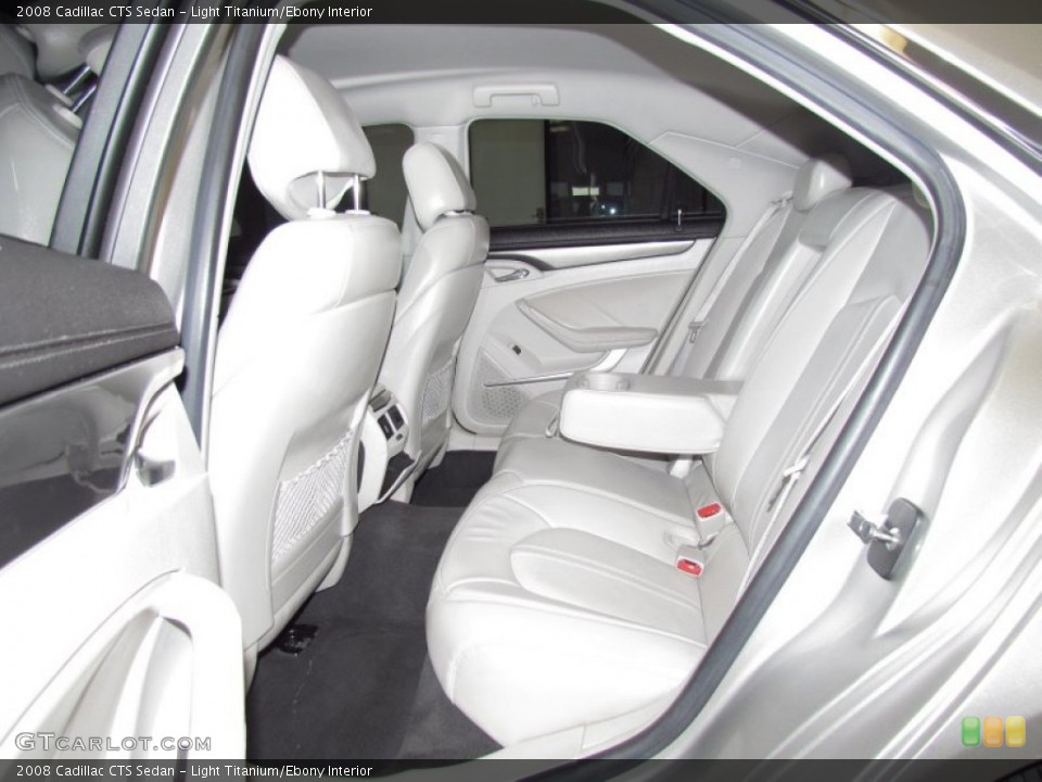 Light Titanium/Ebony Interior Photo for the 2008 Cadillac CTS Sedan #53816375