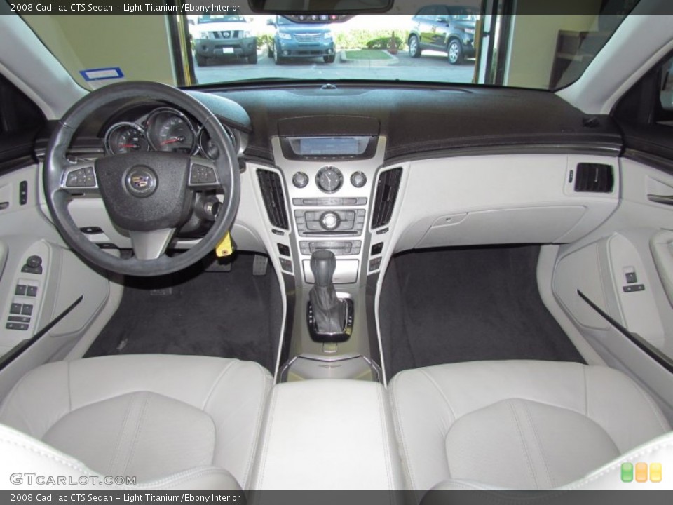 Light Titanium/Ebony Interior Dashboard for the 2008 Cadillac CTS Sedan #53816387