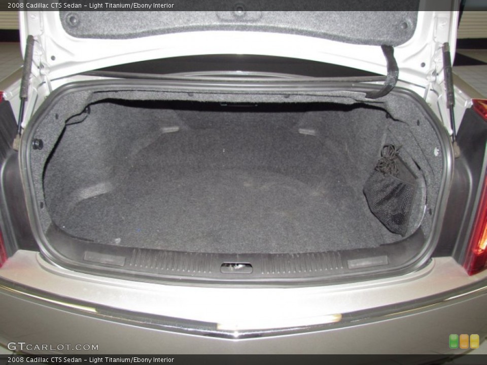 Light Titanium/Ebony Interior Trunk for the 2008 Cadillac CTS Sedan #53816447