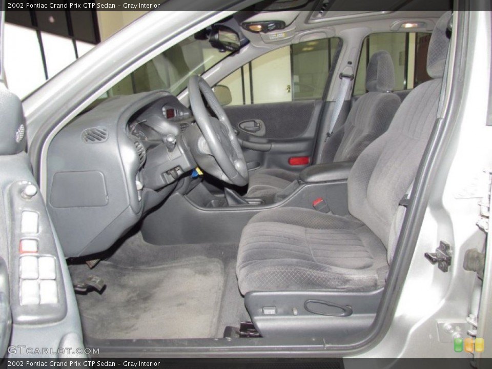 Gray Interior Photo for the 2002 Pontiac Grand Prix GTP Sedan #53816633