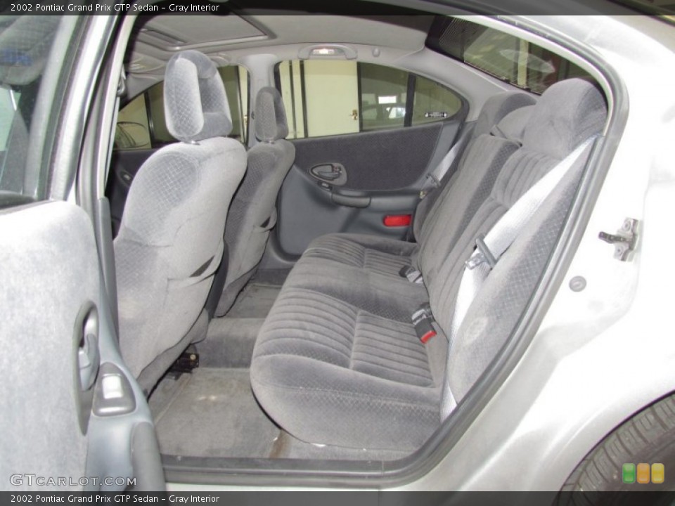 Gray Interior Photo for the 2002 Pontiac Grand Prix GTP Sedan #53816651