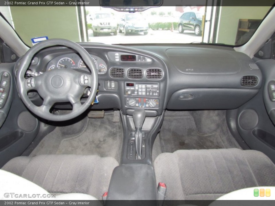 Gray Interior Dashboard for the 2002 Pontiac Grand Prix GTP Sedan #53816663