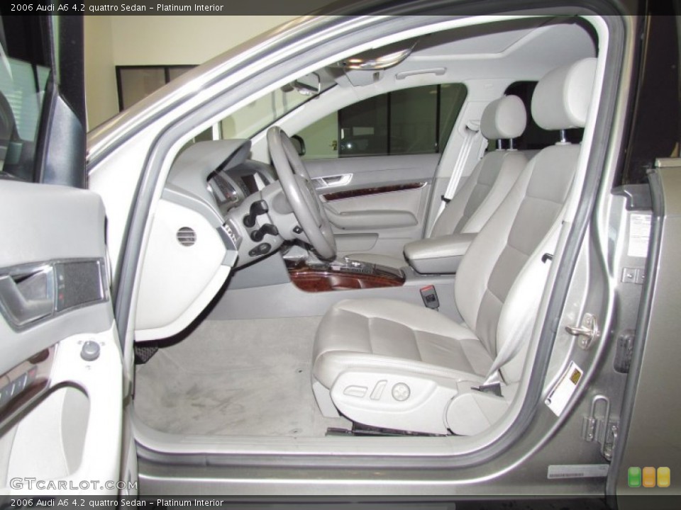 Platinum Interior Photo for the 2006 Audi A6 4.2 quattro Sedan #53817371