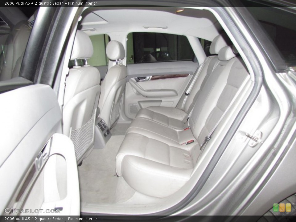 Platinum Interior Photo for the 2006 Audi A6 4.2 quattro Sedan #53817392