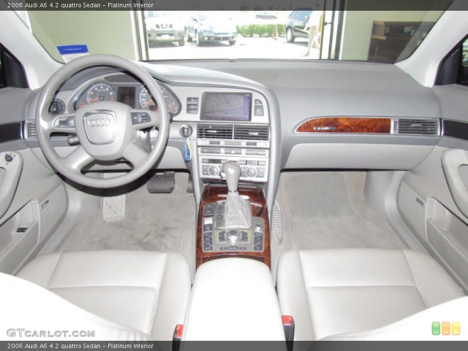 Platinum Interior Dashboard for the 2006 Audi A6 4.2 quattro Sedan #53817404