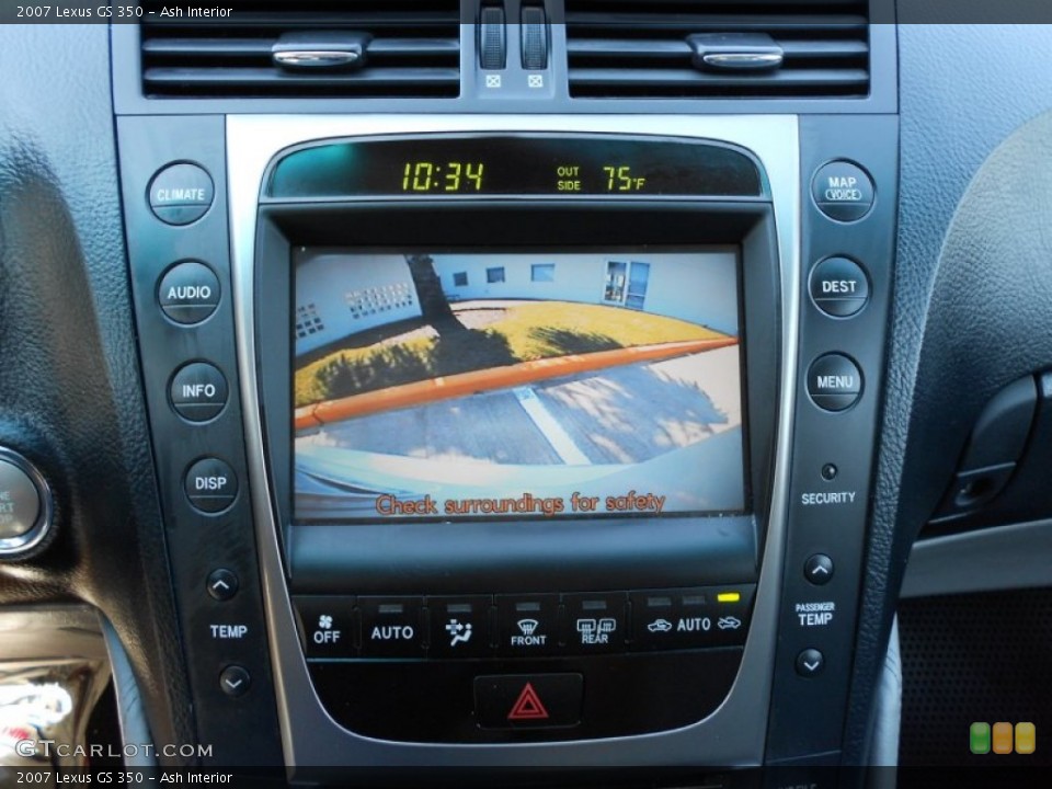 Ash Interior Controls for the 2007 Lexus GS 350 #53817626