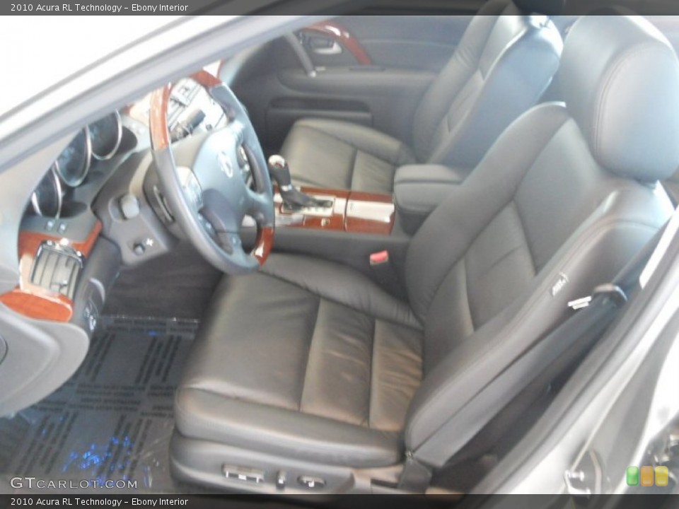 Ebony Interior Photo for the 2010 Acura RL Technology #53820500