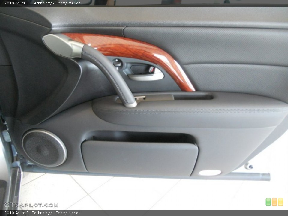 Ebony Interior Door Panel for the 2010 Acura RL Technology #53820518
