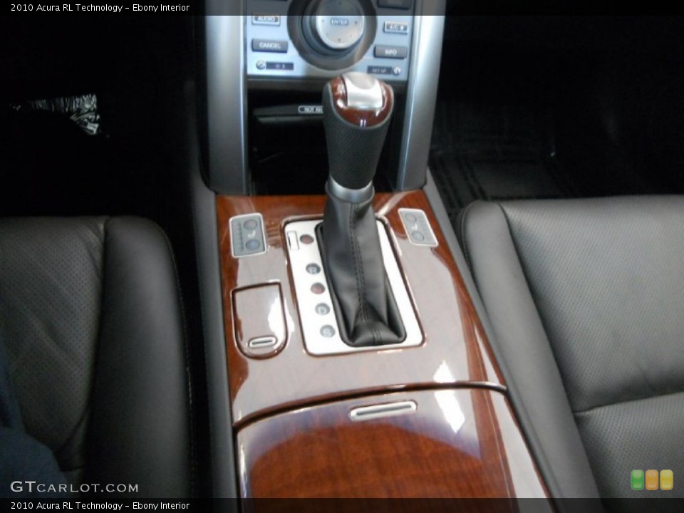 Ebony Interior Transmission for the 2010 Acura RL Technology #53820584