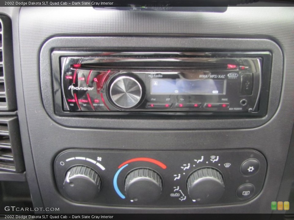 Dark Slate Gray Interior Audio System for the 2002 Dodge Dakota SLT Quad Cab #53821594