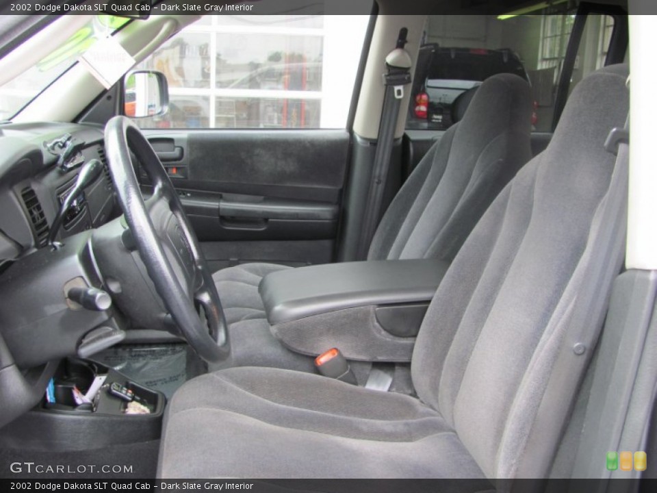 Dark Slate Gray Interior Photo for the 2002 Dodge Dakota SLT Quad Cab #53821616